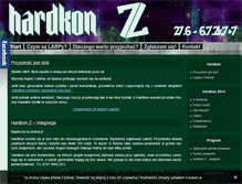 Tablet Screenshot of hardkon.pl